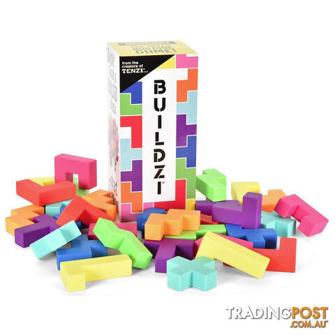 Buildzi Building Game - Carma Games, LLC - Tabletop Board Game GTIN/EAN/UPC: 602573541166