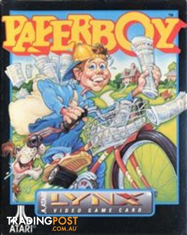 Paperboy (Atari Lynx) - Atari - Retro Lynx Software GTIN/EAN/UPC: 077000020529