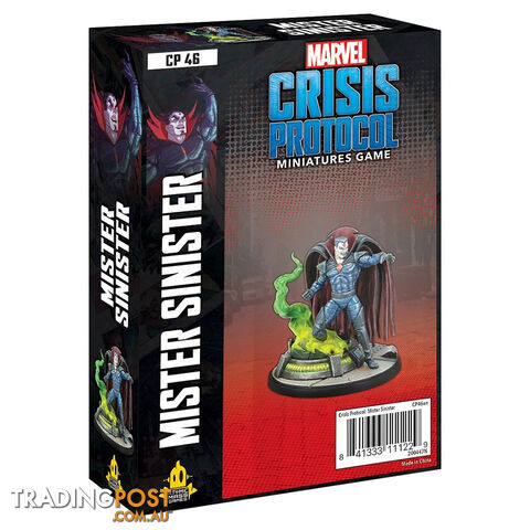 Marvel Crisis Protocol Mister Sinister Character Pack Miniatures Board Game - Atomic Mass Games - Tabletop Miniatures GTIN/EAN/UPC: 841333111229
