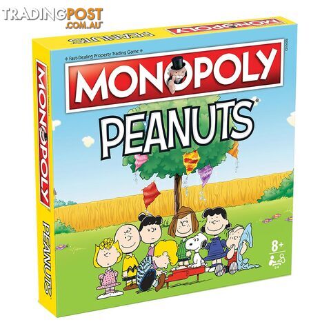 Monopoly: Peanuts Edition Board Game - Hasbro Gaming - Tabletop Board Game GTIN/EAN/UPC: 5053410004101