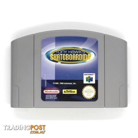 Tony Hawk's Skateboarding [Pre-Owned] (N64) - MPN 37208 - Retro N64 Software