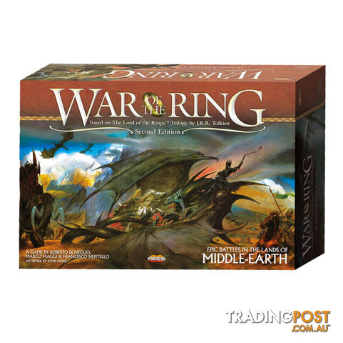 War of the Ring Second Edition Board Game - Ares Games WOTR001 - Tabletop Board Game GTIN/EAN/UPC: 8054181510249