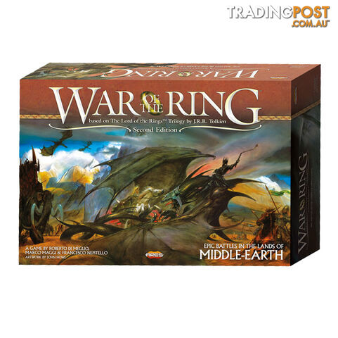 War of the Ring Second Edition Board Game - Ares Games WOTR001 - Tabletop Board Game GTIN/EAN/UPC: 8054181510249