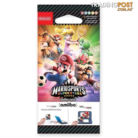 Mario Sports Superstars amiibo Cards Box - Nintendo - Amiibo GTIN/EAN/UPC: 19318113994979 - photo 2 of 4