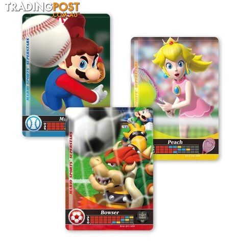Mario Sports Superstars amiibo Cards Box - Nintendo - Amiibo GTIN/EAN/UPC: 19318113994979 - photo 4 of 4