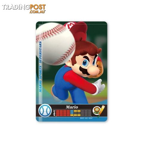 Mario Sports Superstars amiibo Cards Box - Nintendo - Amiibo GTIN/EAN/UPC: 19318113994979 - photo 3 of 4