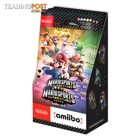 Mario Sports Superstars amiibo Cards Box - Nintendo - Amiibo GTIN/EAN/UPC: 19318113994979