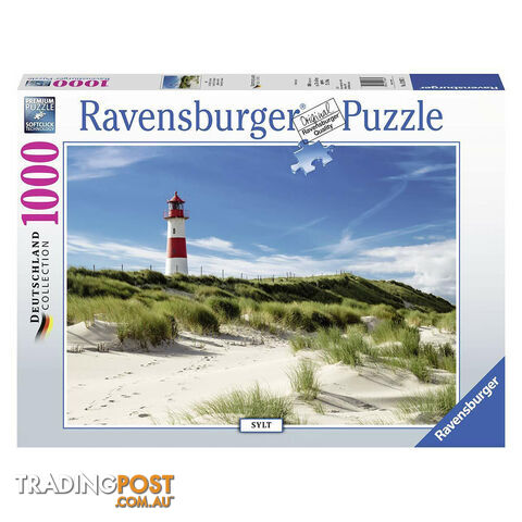 Ravensburger Lighthouse in Sylt 1000 Piece Jigsaw Puzzle - Ravensburger - Tabletop Jigsaw Puzzle GTIN/EAN/UPC: 4005556139675