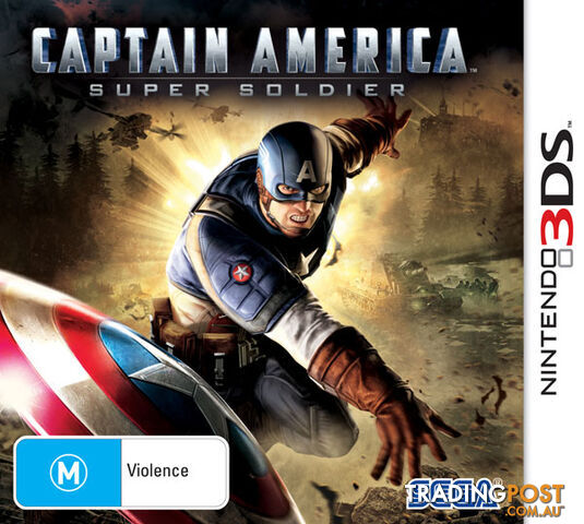 Captain America: Super Soldier [Pre-Owned] (3DS) - SEGA - P/O 2DS/3DS Software...