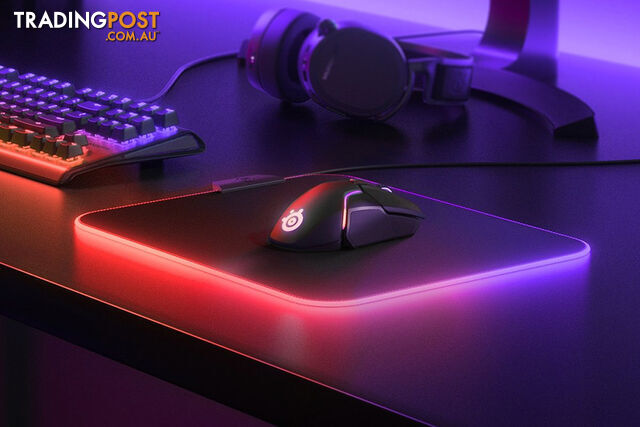 Steelseries QCK Prism Cloth RGB Mouse Pad (Medium) - Steelseries - PC Accessory GTIN/EAN/UPC: 5707119036795 - photo 5 of 7