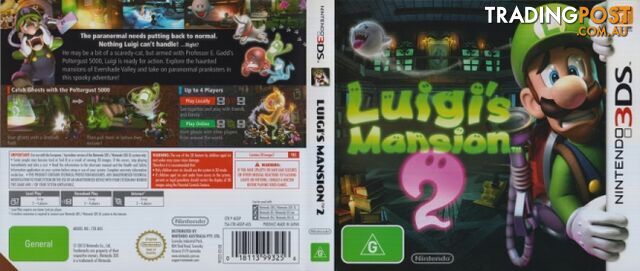 Luigi's Mansion 2 [Pre-Owned] (3DS) - Nintendo - P/O 2DS/3DS Software GTIN/EAN/UPC: 018113993256 - photo 2 of 7