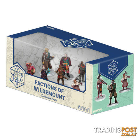 Critical Role: Factions of Wildemount Dwendalian Empire Pre-Painted Miniatures Box Set - WizKids - Tabletop Role Playing Game GTIN/EAN/UPC: 634482742532