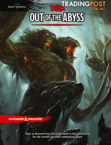 Dungeons & Dragons: Out of the Abyss Adventure - Wizards of the Coast B24390000 - Tabletop Role Playing Game GTIN/EAN/UPC: 9780786965816