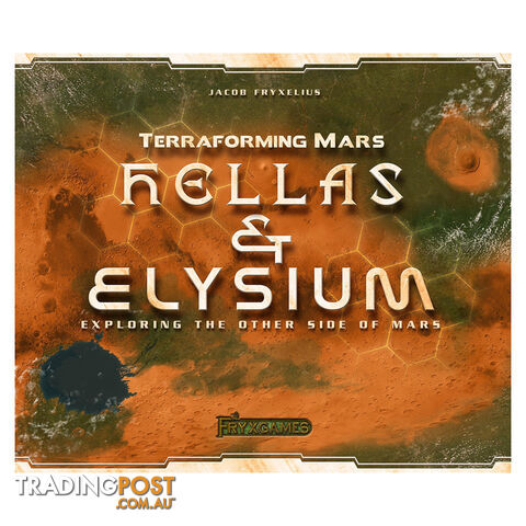 Terraforming Mars: Hellas & Elysium Expansion Board Game - Stronghold Games -...