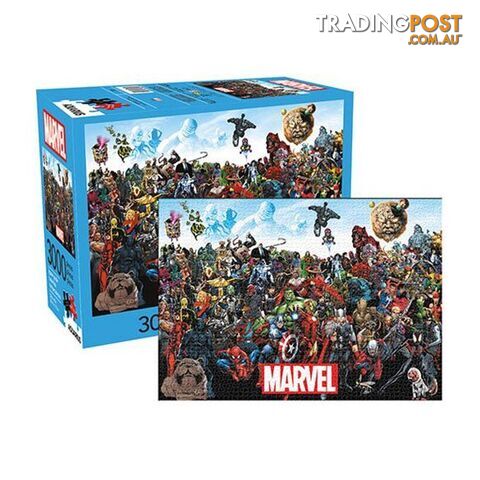 Marvel Avenger's Cast Collage 3000 Piece Jigsaw Puzzle - Aquarius - Tabletop Jigsaw Puzzle GTIN/EAN/UPC: 840391134072