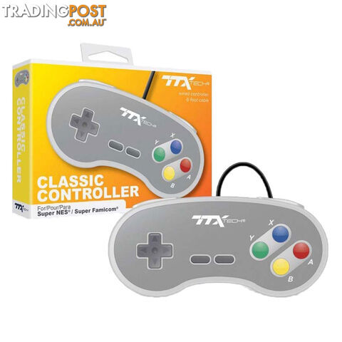 TTX Classic Controller For SNES - Teknogame - Retro SNES GTIN/EAN/UPC: 722267833602 - photo 2 of 2