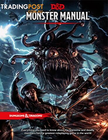 Dungeons & Dragons Monster Manual - Wizards of the Coast - Tabletop Role Playing Game GTIN/EAN/UPC: 9780786965618