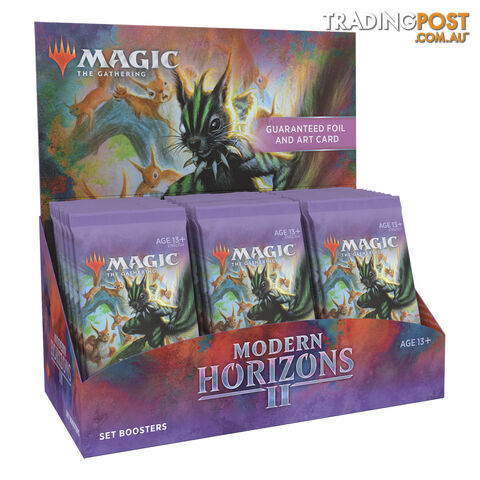 Magic the Gathering Modern Horizons 2 Set Booster Box - Wizards of the Coast - Tabletop Trading Cards GTIN/EAN/UPC: 195166125213