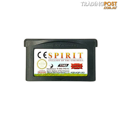 Spirit Stallion Of The Cimarron [Pre-Owned] (Game Boy Advance) - MPN POGBA220 - Retro Game Boy/GBA