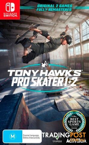 Tony Hawks Pro Skater 1 + 2 (Switch) - Activision - Switch Software GTIN/EAN/UPC: 5030917290206