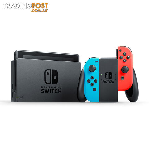 Nintendo Switch Neon Joy-Con Console with Super Mario Odyssey Bundle - Nintendo - Switch Console GTIN/EAN/UPC: 9318113992114