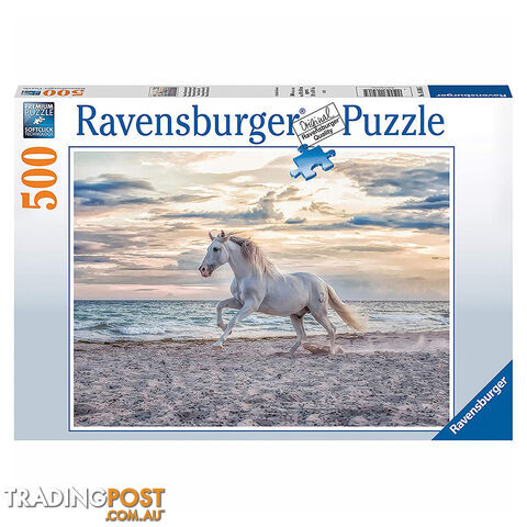 Ravensburger Evening Gallop 500 Piece Jigsaw Puzzle - Ravensburger - Tabletop Jigsaw Puzzle GTIN/EAN/UPC: 4005556165865