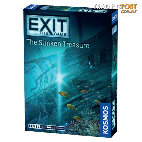 Exit The Game: The Sunken Treasure Puzzle Game - Thames & Kosmos - Tabletop Puzzle Game GTIN/EAN/UPC: 814743013599