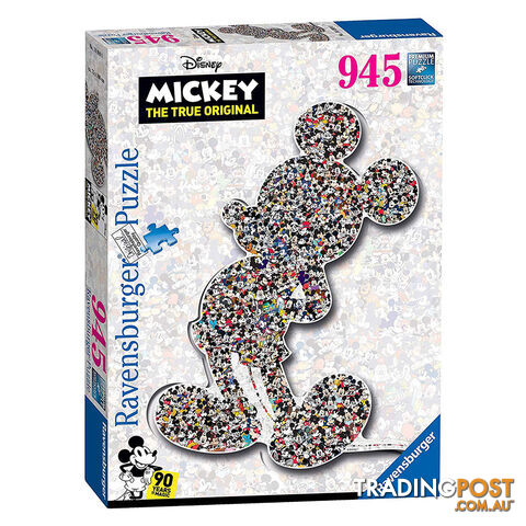 Ravensburger Disney Shaped Mickey Mouse 945 Piece Jigsaw Puzzle - Ravensburger - Tabletop Jigsaw Puzzle GTIN/EAN/UPC: 4005556160990