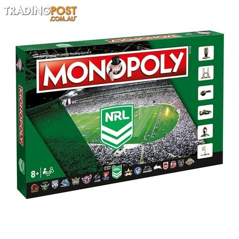 Monopoly NRL Revised Edition Board Game - Hasbro Gaming - Tabletop Board Game GTIN/EAN/UPC: 5053410003036
