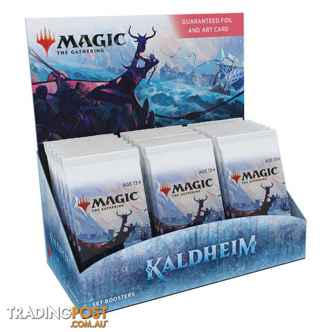 Magic the Gathering Kaldheim Set Booster Box - Wizards of the Coast - Tabletop Trading Cards GTIN/EAN/UPC: 630509971138