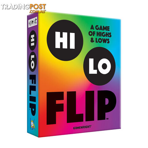 Hi Lo Flip Card Game - Gamewright - Tabletop Card Game GTIN/EAN/UPC: 759751001186