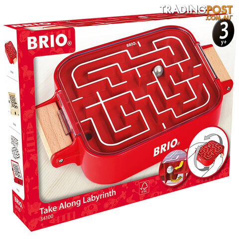 BRIO Take Along Labyrinth Puzzle Game - BRIO - Toys Games & Puzzles GTIN/EAN/UPC: 7312350341003