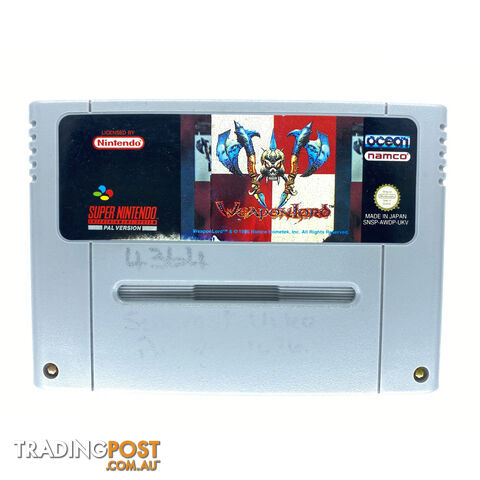 WeaponLord [Pre-Owned] (SNES) - Namco - Retro SNES