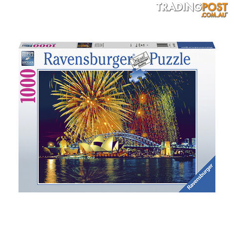 Ravensburger Fireworks Over Sydney Harbor 1000 Piece Jigsaw Puzzle - Ravensburger - Tabletop Jigsaw Puzzle GTIN/EAN/UPC: 4005556164103