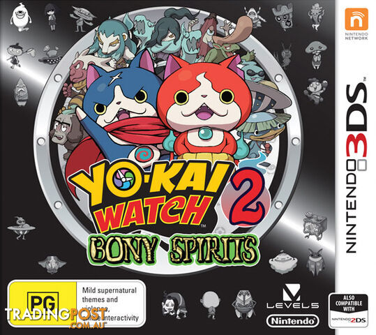 Yo-Kai Watch 2: Bony Spirits [Pre-Owned] (3DS) - Nintendo - P/O 2DS/3DS Software GTIN/EAN/UPC: 9318113994095