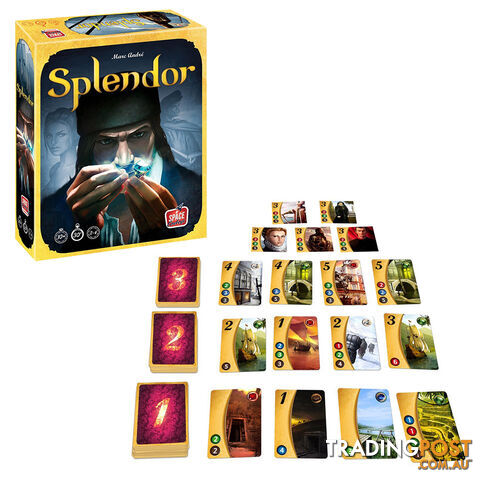 Splendor Card Game - Space Cowboys - Tabletop Card Game GTIN/EAN/UPC: 3558380098430 - photo 4 of 4