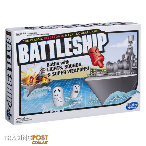 Electronic Battleship Board Game - Hasbro Gaming BGBATTEL - Tabletop Board Game GTIN/EAN/UPC: 630509611102