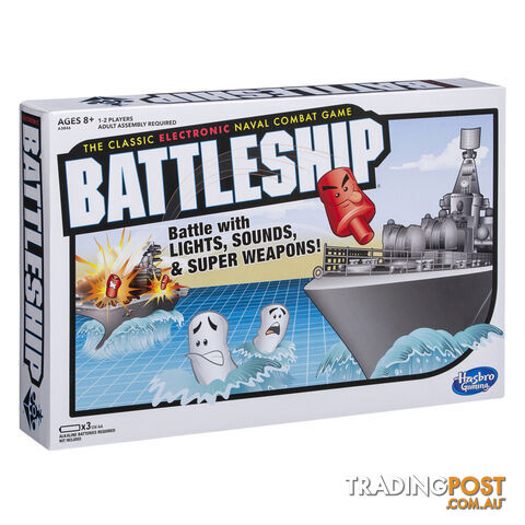 Electronic Battleship Board Game - Hasbro Gaming BGBATTEL - Tabletop Board Game GTIN/EAN/UPC: 630509611102