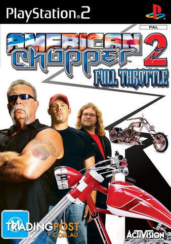 American Chopper 2: Full Throttle [Pre-Owned] (PS2) - Retro PS2 Software GTIN/EAN/UPC: 9328878001792