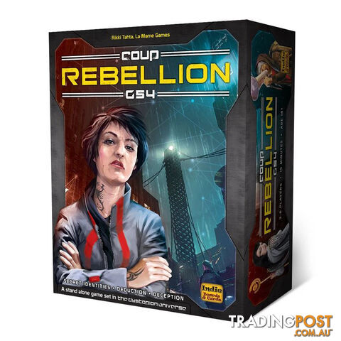 Coup Rebellion G54 Card Game - Indie Boards & Cards IBCG541 - Tabletop Card Game GTIN/EAN/UPC: 792273251066
