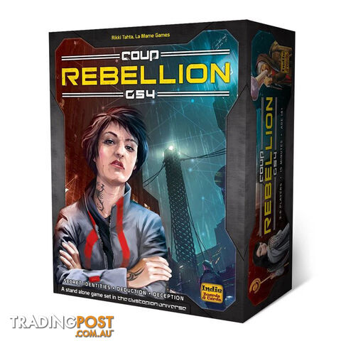 Coup Rebellion G54 Card Game - Indie Boards & Cards IBCG541 - Tabletop Card Game GTIN/EAN/UPC: 792273251066