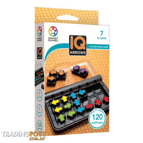 Smart Games IQ Arrows Puzzle Game - Smart Games - Toys Science and Educational GTIN/EAN/UPC: 5414301523215