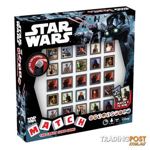Top Trumps: Star Wars Match Board Game - Winning Moves 5053410002886 - Tabletop Board Game GTIN/EAN/UPC: 5036905001533