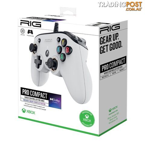Nacon RIG Pro Compact Wired Controller for Xbox Series X|S, Xbox One & PC...