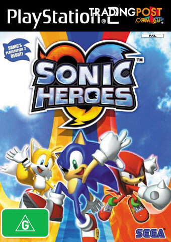 Sonic Heroes [Pre-Owned] (PS2) - SEGA - Retro PS2 Software GTIN/EAN/UPC: 5060004762590