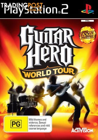 Guitar Hero: World Tour [Pre-Owned] (PS2) - Retro PS2 Software GTIN/EAN/UPC: 5030917062971