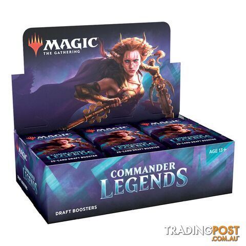 Magic The Gathering: Commander Legends Booster Box - Wizards of the Coast - Tabletop Trading Cards GTIN/EAN/UPC: 630509796434