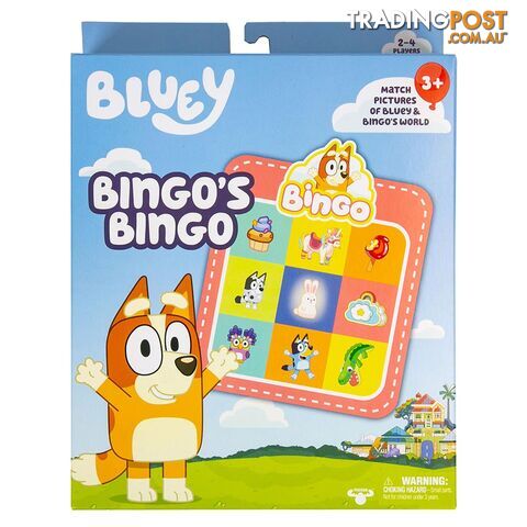 Bluey Bingos Bingo Board Game - Moose Games - Toys Games & Puzzles GTIN/EAN/UPC: 630996173763