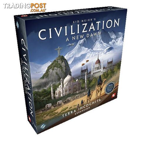 Sid Meier's Civilization A New Dawn Terra Incognita Expansion Board Game - Fantasy Flight Games - Tabletop Board Game GTIN/EAN/UPC: 841333111786