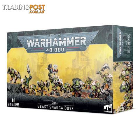 Warhammer: 40,000 Ork Beast Snagga Boyz - Games Workshop - Tabletop Miniatures GTIN/EAN/UPC: 5011921128310